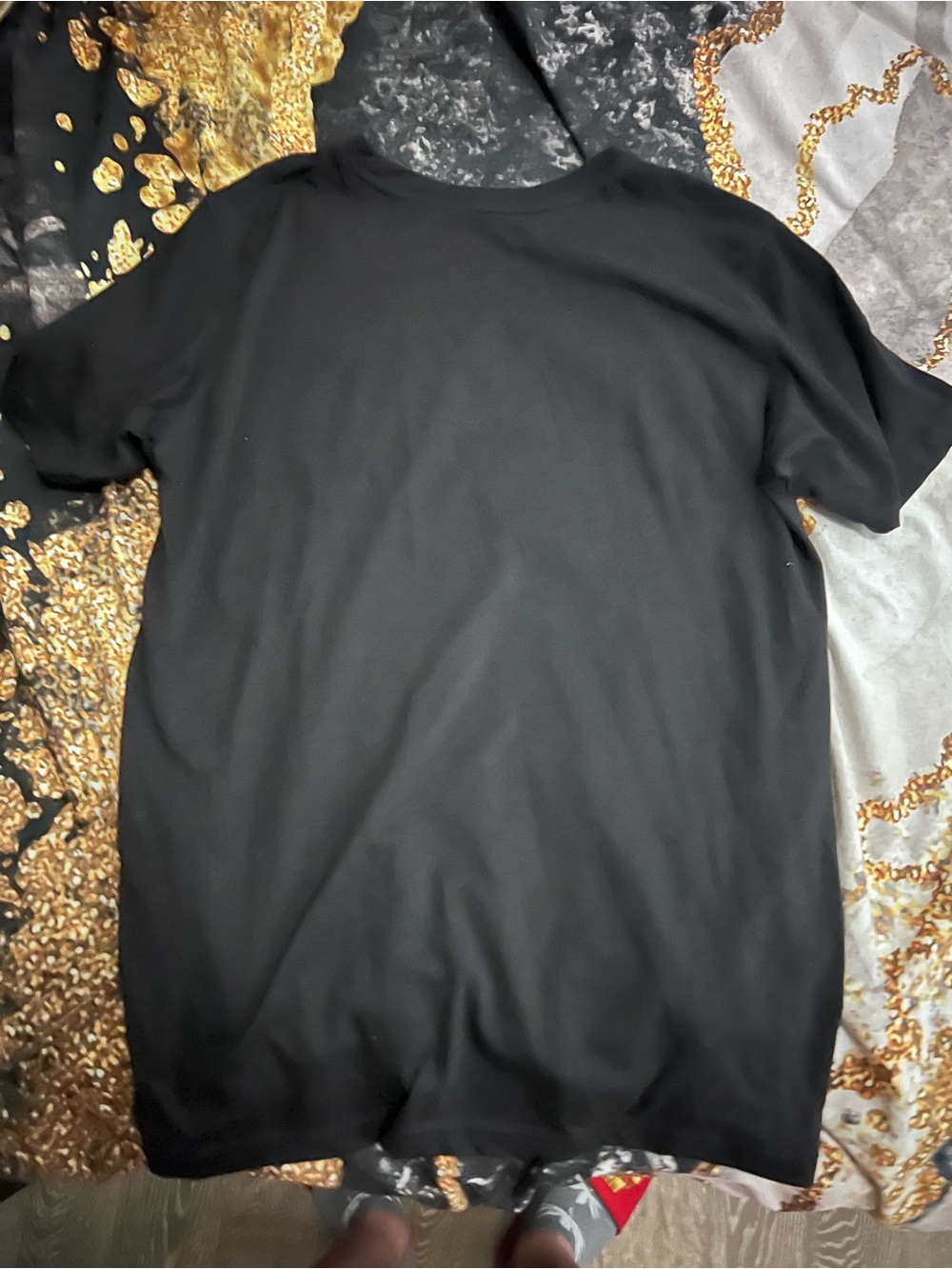 Banana Republic Black Short Sleeve Crew Neck Tee